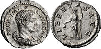 Ancient Roman Denarius Geta as Caesar. Denarius -