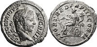 Ancient Roman Denarius Geta as Augustus. Denarius -