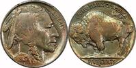 USA 5¢ Buffalo Nickel, 1913-S, Type 2, 5¢, MS64 , PCGS/CAC -