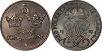 Sweden 5 Ore Sweden, 1919, 5 Ore, EF -
