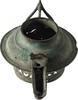 Byzantine Byzantine Bronze Hanging Oil Lamp -