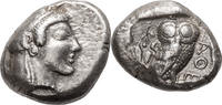 Ancient Greek Tetradrachm Attica, Athens. Tetradrachm -