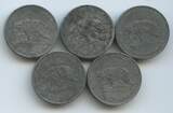 Österreich Berndorf 5 x 50 Heller Notgeld Lot ~1916 M417 - Bär Berndorfer Metallwarenfabrik Arthur Krupp AG - 5 Stück Lot Meist VF