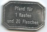 Deutschland Bundesrepublik Bayern Biermarke Wertmarke Bierzeichen nd. G13470 - Coburg Sturm