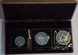 100,250,500 Drachmai 1981 GN472 - Griechenland  Olympia PP Silber in Orig. BOX