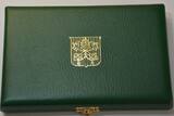 Vatikan Italien-Kirchenstaat Offizieller Euro Kursmünzensatz 2010 GN465 - Original KMS mit Silbermedaille - Papst Benedikt XVI. Coin Set Proof