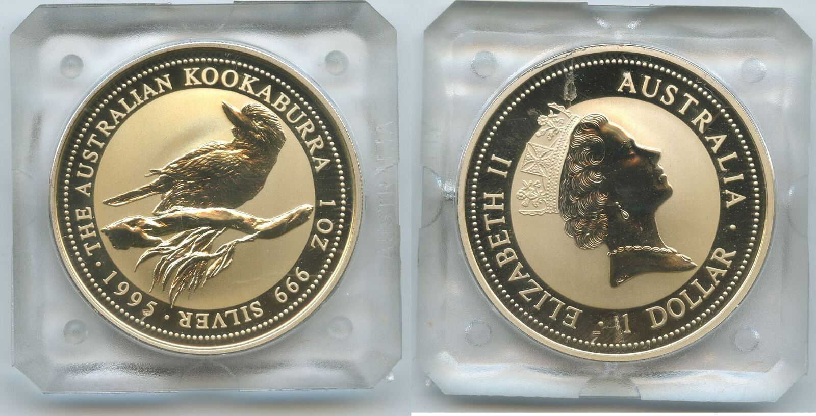 Australien 1 Dollar - 1 Unze 1995 GS479 - Australian Kookaburra