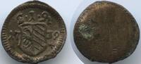 1 Pfennig G14078 - German States City of Nürnberg KM#193a Silver Scarce -