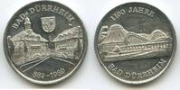 Medaille GY605 - Jahre Bad Dürrheim 889-1989 Baden-Württemberg -