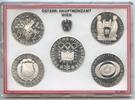 GN927 - Österreich Proof Satz Silber in Original Box - 4 x 50 + 100 Schill. -