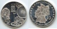 Medaille PA87 - BRD Automobil in Deutschland 125 Jahre Jubiläum -