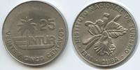 Kuba Intur 25 Centavos M#5165 - Cuba Blume (große Zahl 25) -