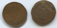 ¼ Kreuzer G4905 - RDR Österreich Wien KM#2105 SEHR RAR Franz II.1792-1835 -