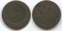 Polen Warschau 10 Groszy G9700 - RAR Nikolaus I. von Rußland Poland Warszawa mint -