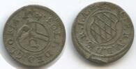 Bayern München 1/2 Batzen (2 Kreuzer) H1350 - Maximilian I. 1598-1651 -