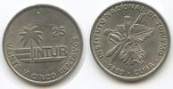Kuba Intur 25 Centavos M#5145 - Cuba Blume (kleine Zahl 25) -
