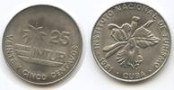 Kuba Intur 25 Centavos M#5091 - Cuba Blume (große Zahl 25) -