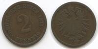 Deutsches Reich 2 Pfennig G9609 - Germany Empire Wilhelm I. -