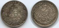 Deutsches Reich ½ Mark G10107 - Germany Empire Wilhelm II. -