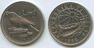 Malta 1 Lira G3173 - Drossel Merill bird -