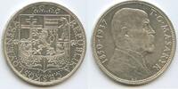 Tschechoslowakei 20 Korun Silber M#5081 - President Masaryk 1850-1937 -