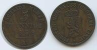 Reuss Schleiz - Jüngere Linie 3 Pfennig G14067 - Heinrich LXVII. 1854-1867 -