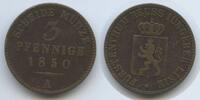 Reuss-Schleiz 3 Pfennig G6877 - Heinrich LXII. 1818-1854 -