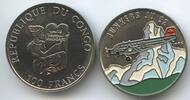 Kongo 100 Francs M#5672 - Junkers JU52 Matterhorn Schweiz - Congo Republic, colorier -