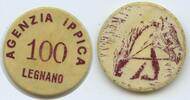 Italien Republik 100 Legnano Wertmarke Jeton M#7454 - Agenzia ippica Italy -