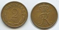 Dänemark 2 Öre (2 Øre) G2494 - Frederik IX. 1947-1972 Denmark -