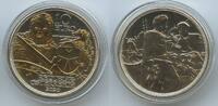 Österreich 2.Republik 10 Euro Silber teilvergoldet M#5058 - Mit Kettenhemd und Schwert Standhaftigkeit mit Goldauflage Austria -