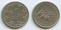 Zentralafrikanische Staaten 50 Francs CFA G15490 - Antilopen Cameroon Bank of Central African States Giant Eland -