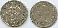 Australien One Shilling Silber (1 Shilling) H1469 - Widder Queen Elizabeth II. 1952-2022 Australia -