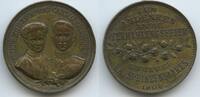 Deutsches Reich Kaiserreich Preussen Bronzemedaille GX1108 - Zum Andenken an die Vermählungsfeier Friedrich Wilhelm & Cäcilie -