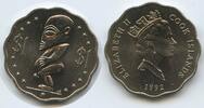 Cook Inseln 1 Dollar G12391 - Tangaroa Queen Elizabeth II. Cook Islands -