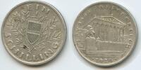 Österreich 1 Schilling Silber H0121 - Parlament Wien Austria 1.Republic 1918-1938 -