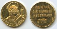 Österreich Neujahrsmünze Glücksmünze Glücksbringer L2644 - Mädchen mit Glas Champagner - Glücksferkel - Prosit Neujahr -