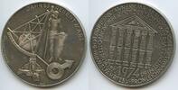 Kalendermedaille Silber 1974 Österreich PA408 - Jahresregent Merkur - Münze Wien Polierte Platte, Patina