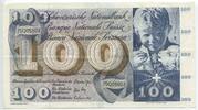 Schweiz Eidgenossenschaft 100 Franken (100 Francs) GB180 - Schweizerische Nationalbank - Swiss National Bank Switzerland -