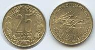 Zentralafrikanische Staaten 25 Francs CFA K75 - Antilopen - Bank of Central African States -
