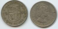 Mauritius One Rupee G11493 - Queen Elisabeth II. -