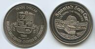 Kanada Canada Trade Dollar token G9938 - Niagara Falls Ontario - Spanish Aero Car - Crossing the Whirlpool -