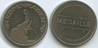 Dänemark Medaille Souvenir Token M#7989 - Kopenhagen Meerjungfrau -
