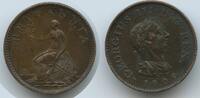 Großbritannien United Kingdom One Farthing (1/4 Penny) G2156 - King George III. 1760-1820 Great Britain -