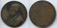 Böhmen und Mähren Bronzemedaille František Palacký 1798-1876 Mitglied kaiserl. Akademie der Wissenschaften Wien -