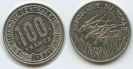 100 Francs CFA 1971 Tschad K35 - Tchad Chad Bank of Central African States Vorzüglich - Unzirkuliert