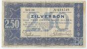 Niederlande 2½ Gulden Banknote GB532 - Zilverbon Silver Voucher Netherlands -
