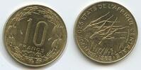 Zentralafrikanische Staaten 10 Francs CFA G15940 - Antilopen - Bank of Central African States -