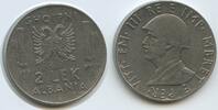 Albanien Italienische Besetzung 2 Lek G6701 - Victor Emmanuel III. Shqipëria Albania Italian occupation -