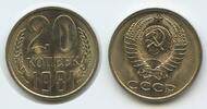 Russland UdSSR Sowjetunion 20 Kopeks (20 Kopecks) G0779 - Russia CCCP Soviet Socialist Republics 1917-1991 Soviet Union -